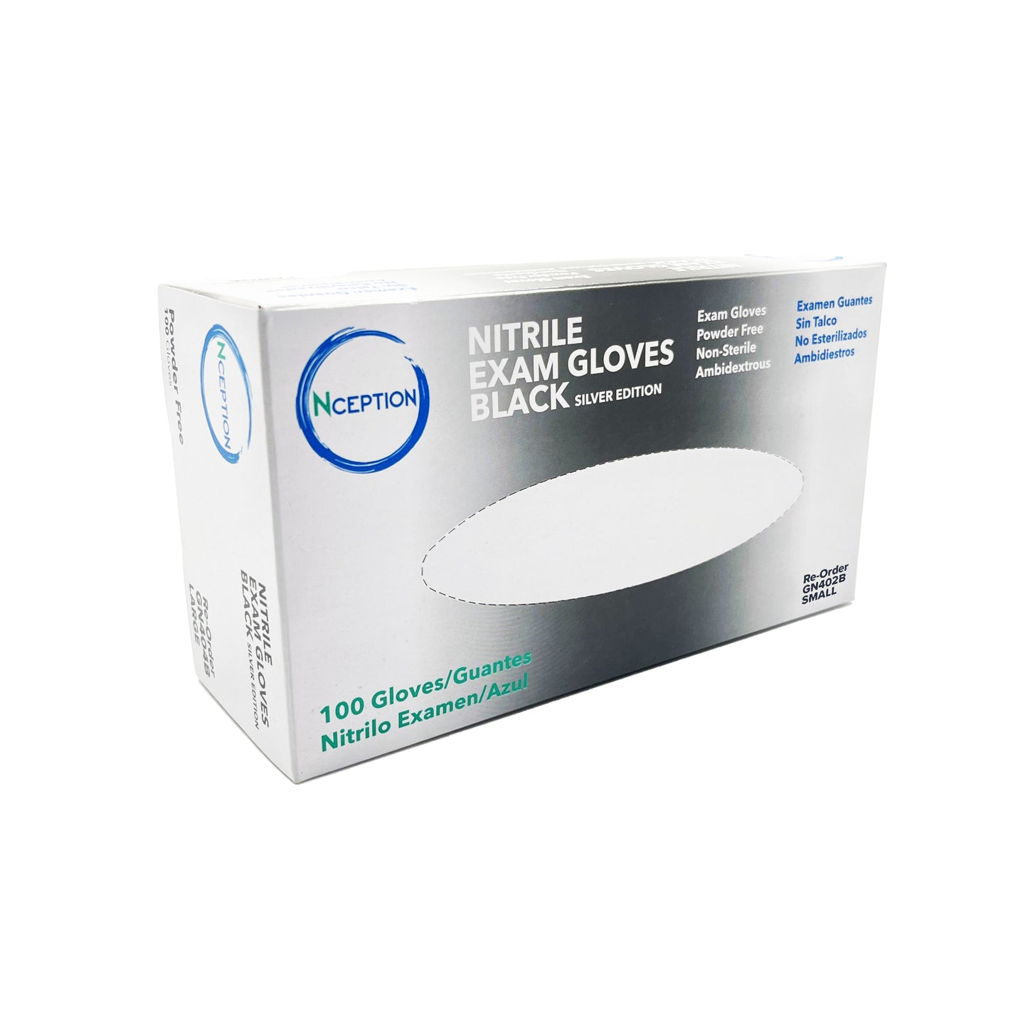 Black Nitrile 4 Mil Exam Gloves