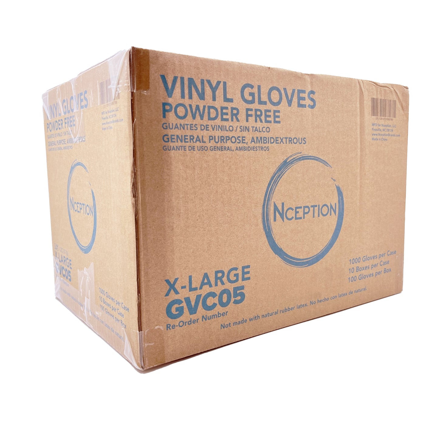 General Purpose Clear Vinyl Gloves - Powder Free