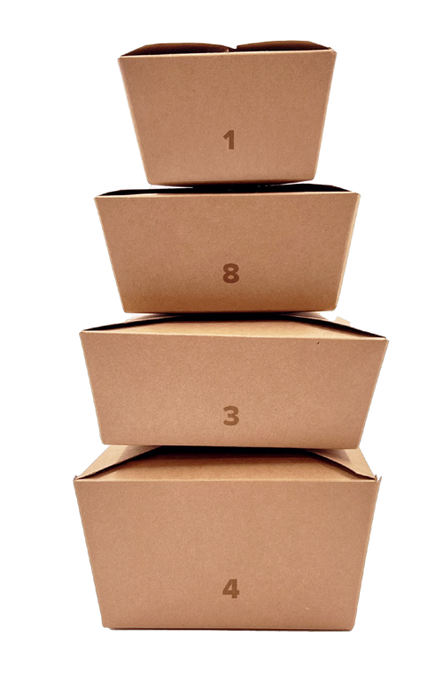 Fold-To-Go Containers