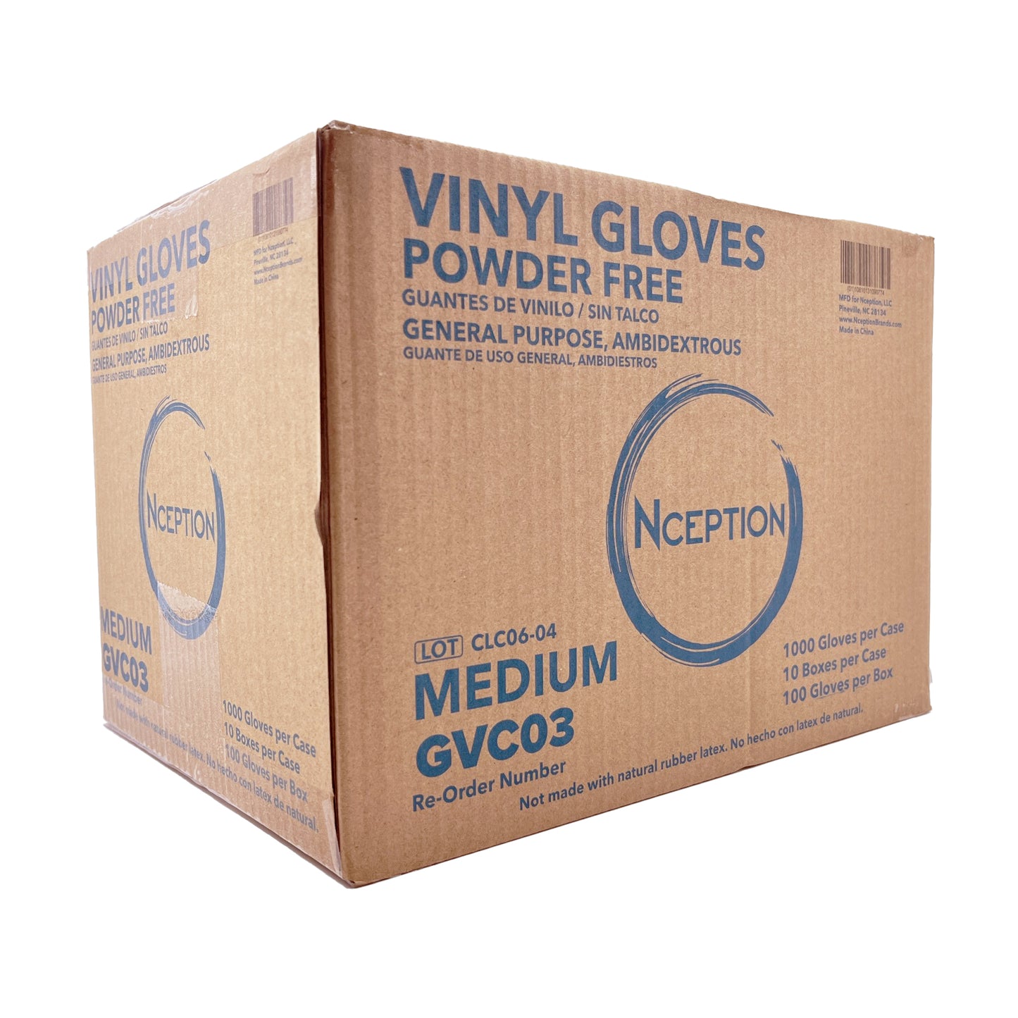 General Purpose Clear Vinyl Gloves - Powder Free