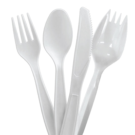 Polypropylene Medium-Weight Bulk Cutlery